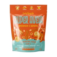 Super Aveia Amendoim com Banana Sem Glúten Holyfoods 66g - imagem 1