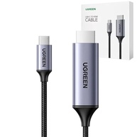 Cabo USB-C para HDMI Thunderbolt 3: 4K 60Hz para Home Office e Entretenimento | 1.5m - imagem 2