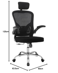 Cadeira de Escritório Presidente Vegas Duoffice DU300 – Conforto e Estilo para seu Home Office - imagem 3