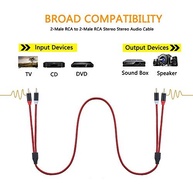 Cabo RCA Premium 1m: Som Hi-Fi Imersivo para Subwoofer, Home Theater e Amplificadores - imagem 5