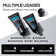 LAIKOU BB Creme Corretivo Iluminador Natural - Cobertura Completa para Homens - imagem 2