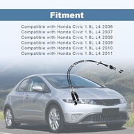 Cabo de Câmbio Manual para Honda Civic 2006-2011 1.8L L4 | 54310-SNA-A05 | Controle de Marcha Preciso - imagem 3