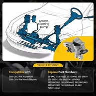 Bomba Direção Hidráulica 21-5442 para Acura MDX (03-13) e Honda Odyssey (05-10) - imagem 4
