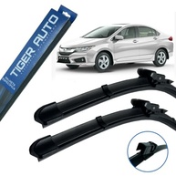 Palhetas Limpador Para-brisa Silicone Tiger Auto Honda New Fit/City (2009-2014) - Par - imagem 2