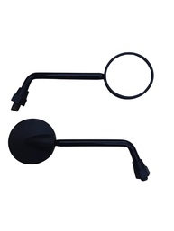 Espelho Retrovisor Mini Bolinha Redondo Rosca Honda: Visibilidade e Estilo para Sua Moto! - imagem 1