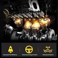 4 Injetores de Combustível Alta Performance para Honda Civic, Accord, CR-V 1.5L Turbo - Substituição OEM Direta - imagem 4
