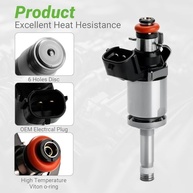 Kit 4 Injetores de Combustível para Honda Accord, CRV, Acura ILX, TLX 2.4L (2013-2017) - Performance e Durabilidade - imagem 4