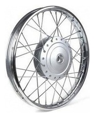 Roda Dianteira Raiada Inox para Honda Titan 150 (04-13) e Fan 125 (09-17) - Durabilidade e Estilo - imagem 1