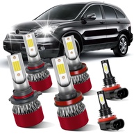 Kit 6 Lâmpadas LED 9005 H11 800% Mais Brilho para Honda CRV 2015-2021 - Farol Alto, Baixo e Neblina - imagem 1