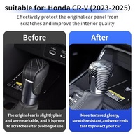 Acabamento Botão Câmbio Fibra Carbono Console Central Honda CR-V e HR-V 2023-2025 - imagem 3