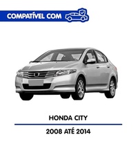 Central Multimídia 10" Android Auto CarPlay para Honda City (2008-2014) com Câmera de Ré - imagem 3