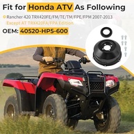 Tampa Tambor Freio Traseiro JAVIK para Honda Rancher 420 TRX420 (2007-2013) com Parafuso e Vedação - imagem 3