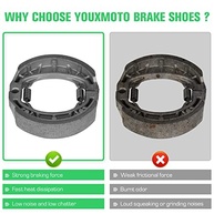 Pastilhas de Freio Tambor Dianteira/Traseira para Honda, E-TON e KYMCO - Segurança e Performance - imagem 3