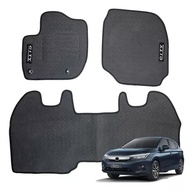 Tapete Emborrachado 3 Peças para Honda City Hatch 2022-2025: Proteção e Estilo Premium - imagem 1