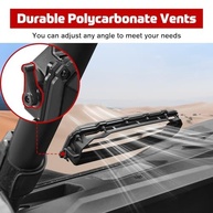Aberturas de Para-brisa UTV: Ventilação e Visibilidade para Polaris, Can-Am, Honda, Kawasaki e Yamaha - imagem 4