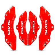 Capa Pinça Freio Vermelha Universal para Honda Civic 2007-2016 - Estilo e Proteção - imagem 1