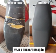 Capa Banco Moto Emborrachada Original Preta Universal Honda CG Titan Fan 125/150/160 (2009-2025) - imagem 3