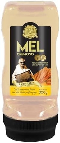 Bisnaga de Mel Cremoso Gold Medal Honey – 4x Medalhista de Ouro na Apimondia | Sabor Suave e Textura Aveludada | 100% Natural, Puro e Sem Aditivos | Ideal para Pães, Torradas e Sobremesas | 300g - imagem 2
