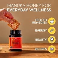 Mel Wedderspoon Raw Premium Manuka Honey, KFactor 16, 17.6 Oz - imagem 4