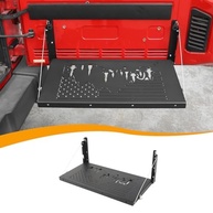 Mesa de Porta Traseira Hoolcar para Jeep Wrangler JK/JKU (2007-2017) - Prateleira de Carga Dobrável e Resistente - imagem 2