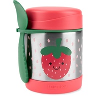 Skip Hop Frasco de Comida de Bebê Isolado com Design Spark - Morango | Mantém Refeições Frescas e Estilosas - imagem 1