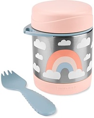 Skip Hop Pote Isolado para Comida de Bebê Sparks Arco-Íris - Estilo e Conveniência para Refeições em Movimento - imagem 4