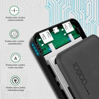 Power Bank 10000mAh: Carga Rápida em 1 Hora! - imagem 2
