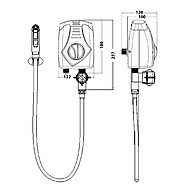 Ducha Elétrica Lorenzetti 3T 4000W – Banho Quente na Hora - imagem 2