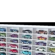 Estante Expositor 170 Nichos para Miniaturas 1:64 Hot - imagem 1