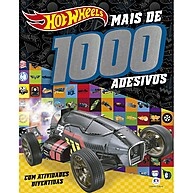Hot Wheels: Livro +1000 Adesivos – Diversão Garantida! - imagem 1