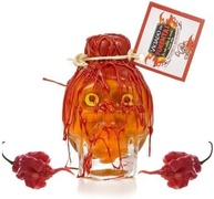 Caveira Com Molho Carolina Reaper Hp22b Vidro 200 Ml - imagem 1