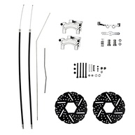 Sistema de Freio a Cabo FLMLF para HPI Baja 5B 5T SS 5SC ROVAN KM 1.0 2.0 - Performance e Segurança - imagem 4