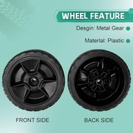 Rodas Dianteiras para Cortador de Grama Honda HRN216 (Pacote com 2) - Peça Original 44710-VR8-N00ZA - imagem 4