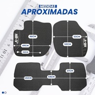 Kit Tapetes Internos e Porta Malas Emborrachado para Honda HRV 2019-2022: Proteção Total e Estilo! - imagem 3