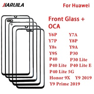 Tela Frontal Huawei: Vidro + OCA (P30, P40 e Mais) - imagem 2
