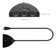 Hub Switch HDMI 3x1: Conecte 3 Dispositivos em 1 Tela com Facilidade - imagem 2