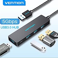 Hub USB 3.0 VENTION: 4 Portas e Alta Velocidade! - imagem 1