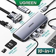 Hub USB-C 10 em 1 UGREEN: Sua Central de Conexões - imagem 1