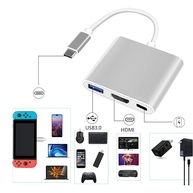 Hub USB-C 3x1: Conecte, Carregue e Veja em 4K! - imagem 1