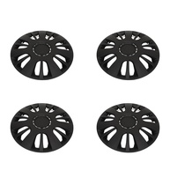 aqxreight 4 PCs 14 Polegadas Automóvel Hubcap Hubcap Fosco Invólucro Protetor Tampa DE Protetor para Carros Caminhões FITA 14 APLICAÇÕES DE APELO CURSO CURSO DE CELA DE AUTROMOLAÇÃO DE AUTOMOBILE - imagem 1