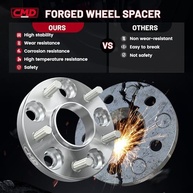 Adaptadores de Roda Hubcentric 5x112 20mm: Audi/Benz com Furo 66.6mm para Rodas 57.1mm - imagem 5