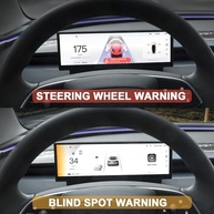 HUD Tlyard para Tesla Model 3/Y: Tela Inteligente 10.88" com Carplay, Monitoramento de Ponto Cego e Visualização 3D - imagem 5