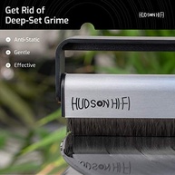 Hudson Hi-Fi - Escova de Disco de Vinil com Cerdas de Fibra de Carbono Antiestática | Limpeza Suave e Eficaz para LPs - imagem 4