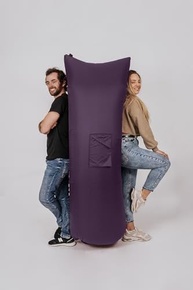 Sofá Inflável Portátil Hug One Bordô Açaí - Nylon Ripstop, Até 200kg - imagem 4