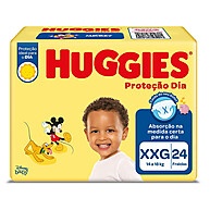 Huggies Proteção Dia XXG: 24 Fraldas para o Dia a Dia - imagem 1
