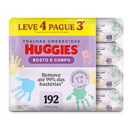 Huggies Rosto e Corpo: Limpeza Suave para o Seu Bebê - imagem 1
