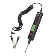 HUIOP Testador de Circuito Automotivo,detector de tensão do carro testador de circuito automotivo 0.8 v-100 v falha de manutenção de automóvel teste de circuito caneta lcd display digital com fio de m - imagem 1