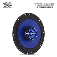 Par de Alto Falantes Triaxial Hurricane TRIAK6 6" 100W RMS Azul - Som Potente e Claro - imagem 3