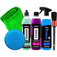 Kit Estética Automotiva Vonixx Completo: Hydrox Fast, Makker, V-Floc + Acessórios Karbox - imagem 2
