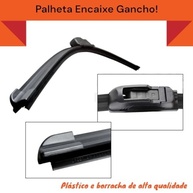 Kit 2 Palhetas Limpador Parabrisa Silicone Hyundai Creta 2017-2022 Premium - imagem 5
